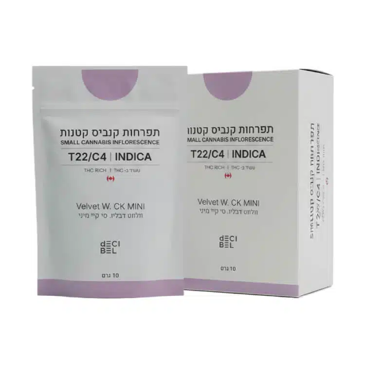 אריזת ולווט דבליו סי.קיי מיני (Velvet W.CK Mini) - אינדיקה T22/C4