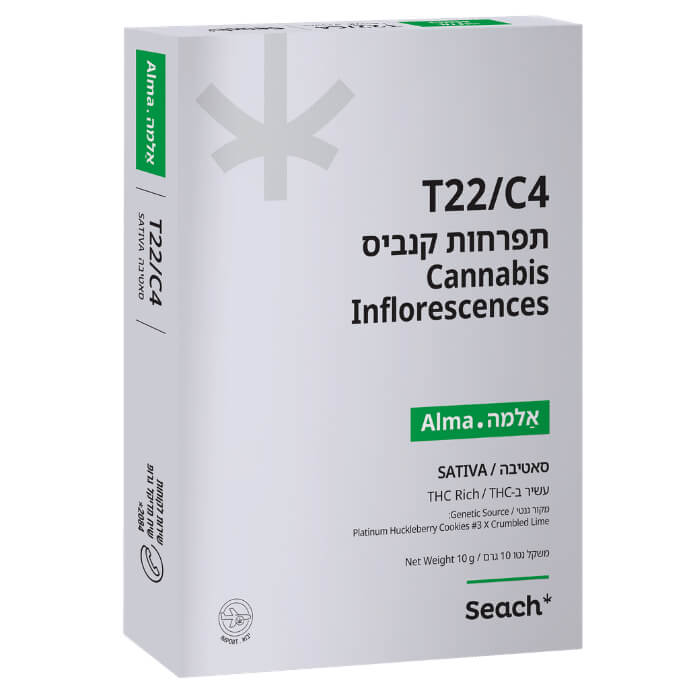 אריזת אלמה (Alma) - סאטיבה T22/C4