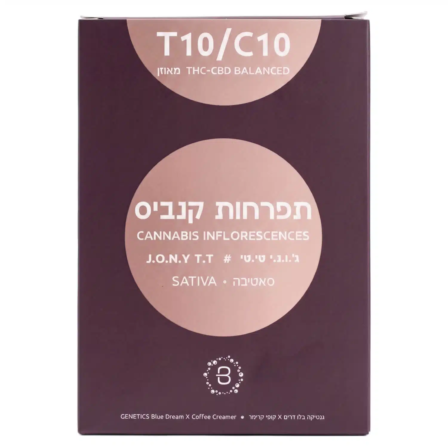 ג'.ו.נ.י טי.טי (j.o.n.y t.t) סאטיבה t10/c10