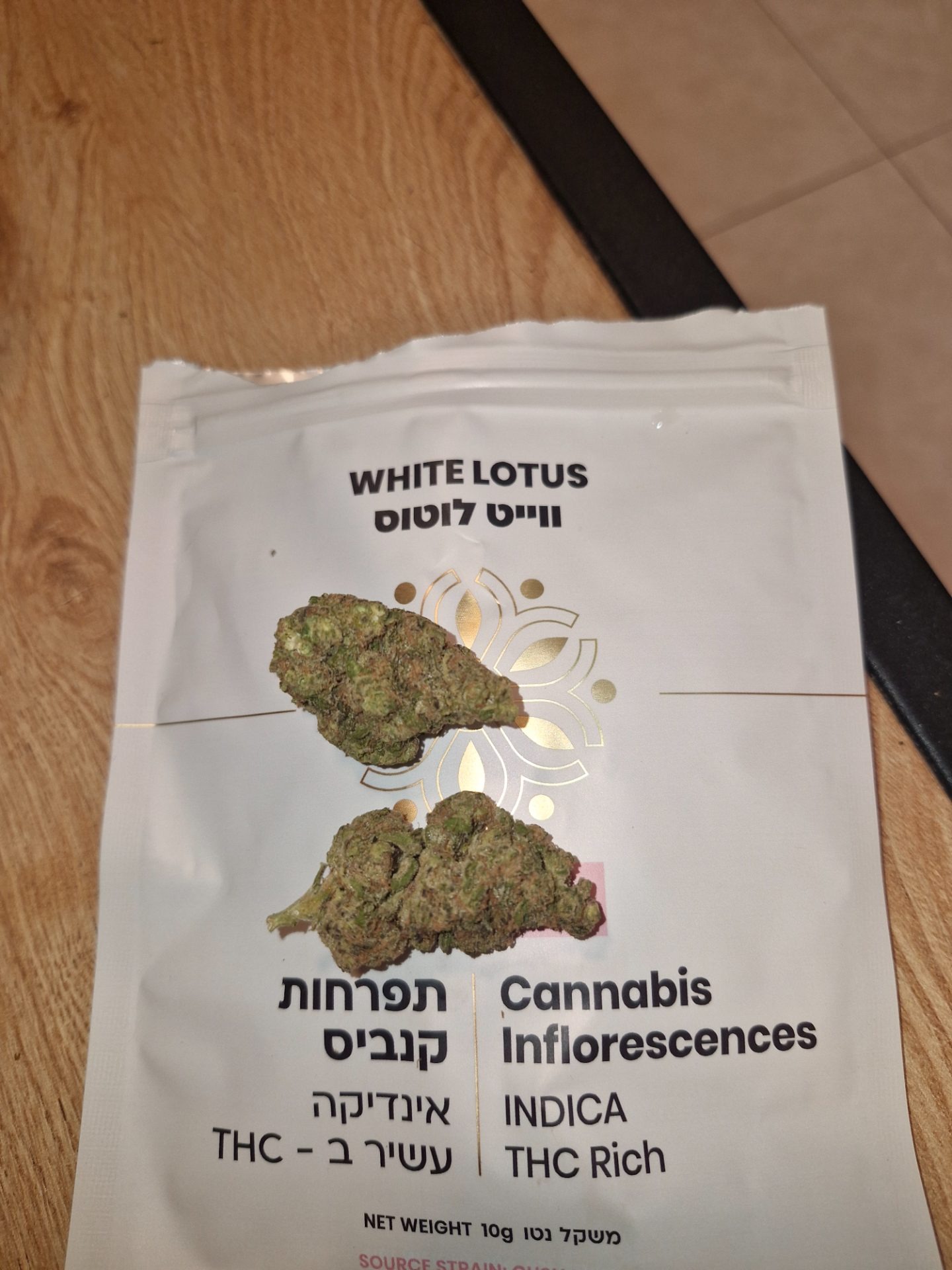 ווייט לוטוס (white lotus) אינדיקה t22/c4